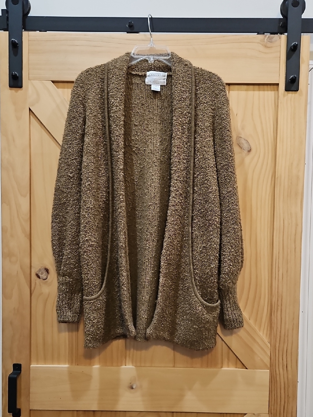 Vintage | 1995 Sideffects Of California Bouclé Cardigan Sweater | Medium